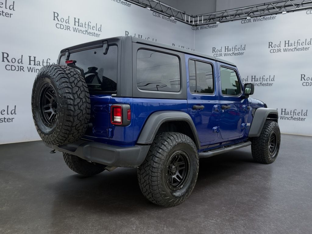2018 Jeep Wrangler Unlimited Sport S 4x4