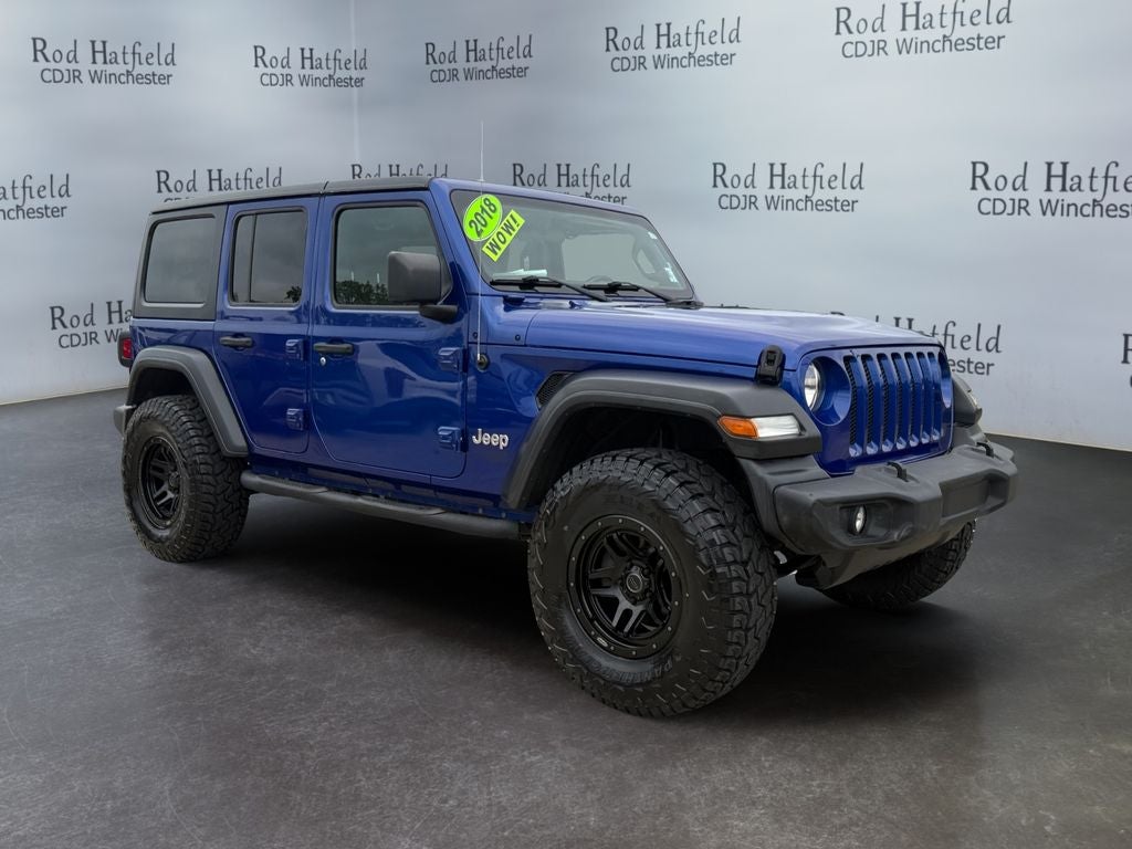 2018 Jeep Wrangler Unlimited Sport S 4x4
