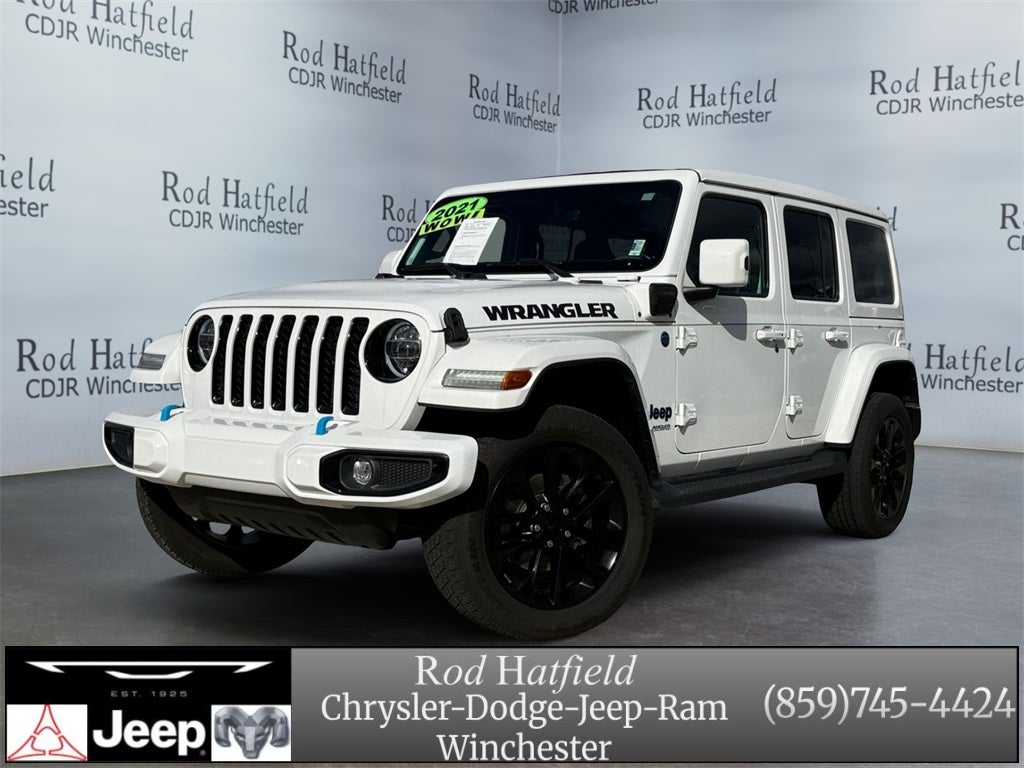 2021 Jeep Wrangler 4xe Unlimited High Altitude 4x4