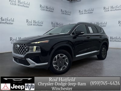 2022 Hyundai Santa Fe Hybrid Blue