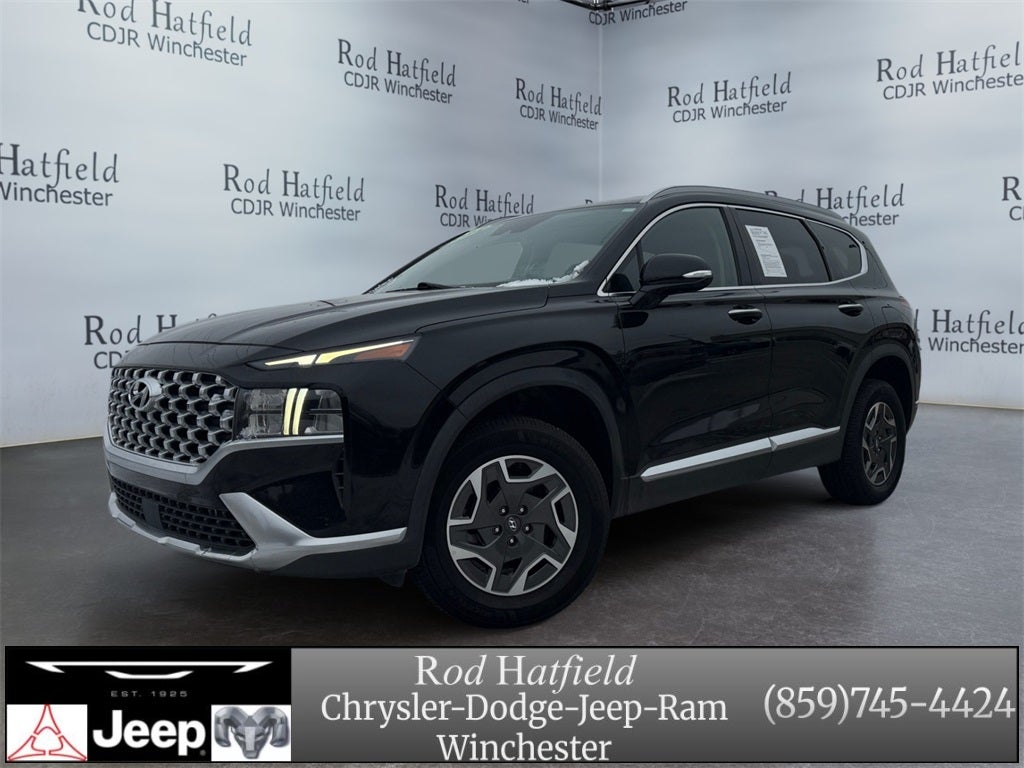 2022 Hyundai Santa Fe Hybrid Blue