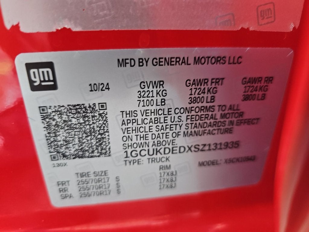 2025 Chevrolet Silverado 1500 LT LT1