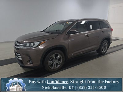 2018 Toyota Highlander Hybrid Limited Platinum