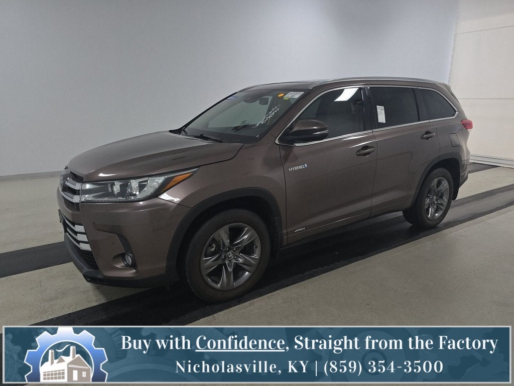 2018 Toyota Highlander Hybrid Limited Platinum