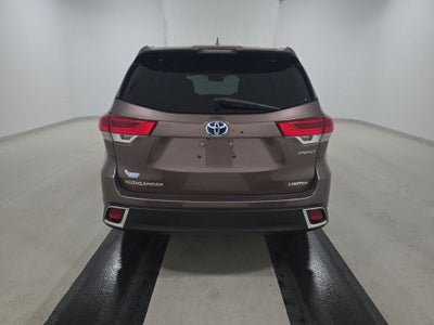 2018 Toyota Highlander Hybrid Limited Platinum