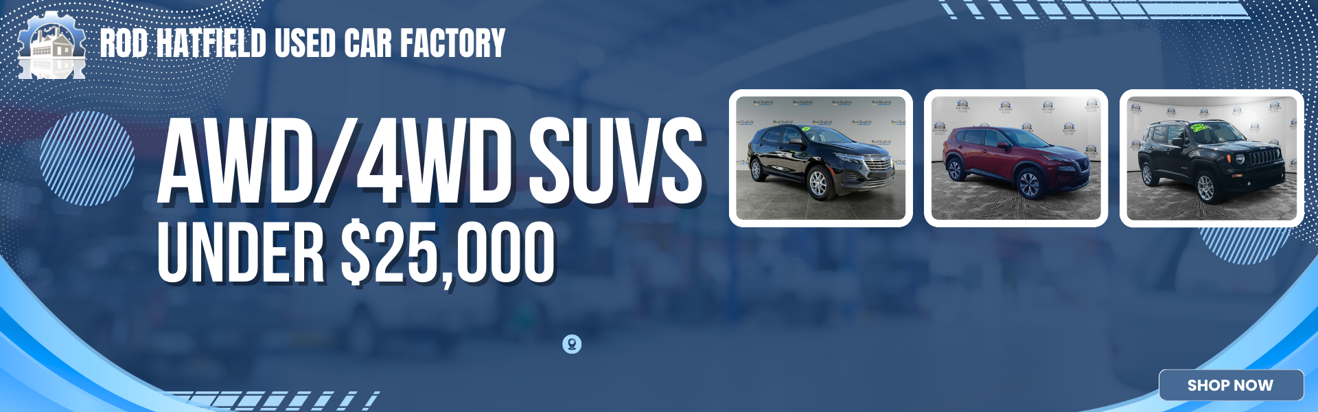 AWD/4WD SUVs Under $25K