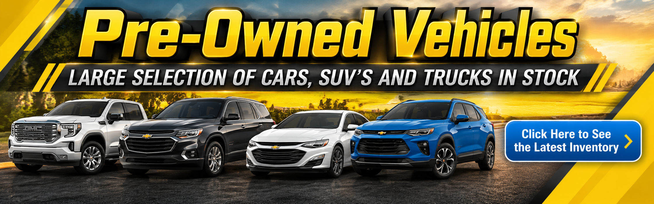 Pre-owned vehicles