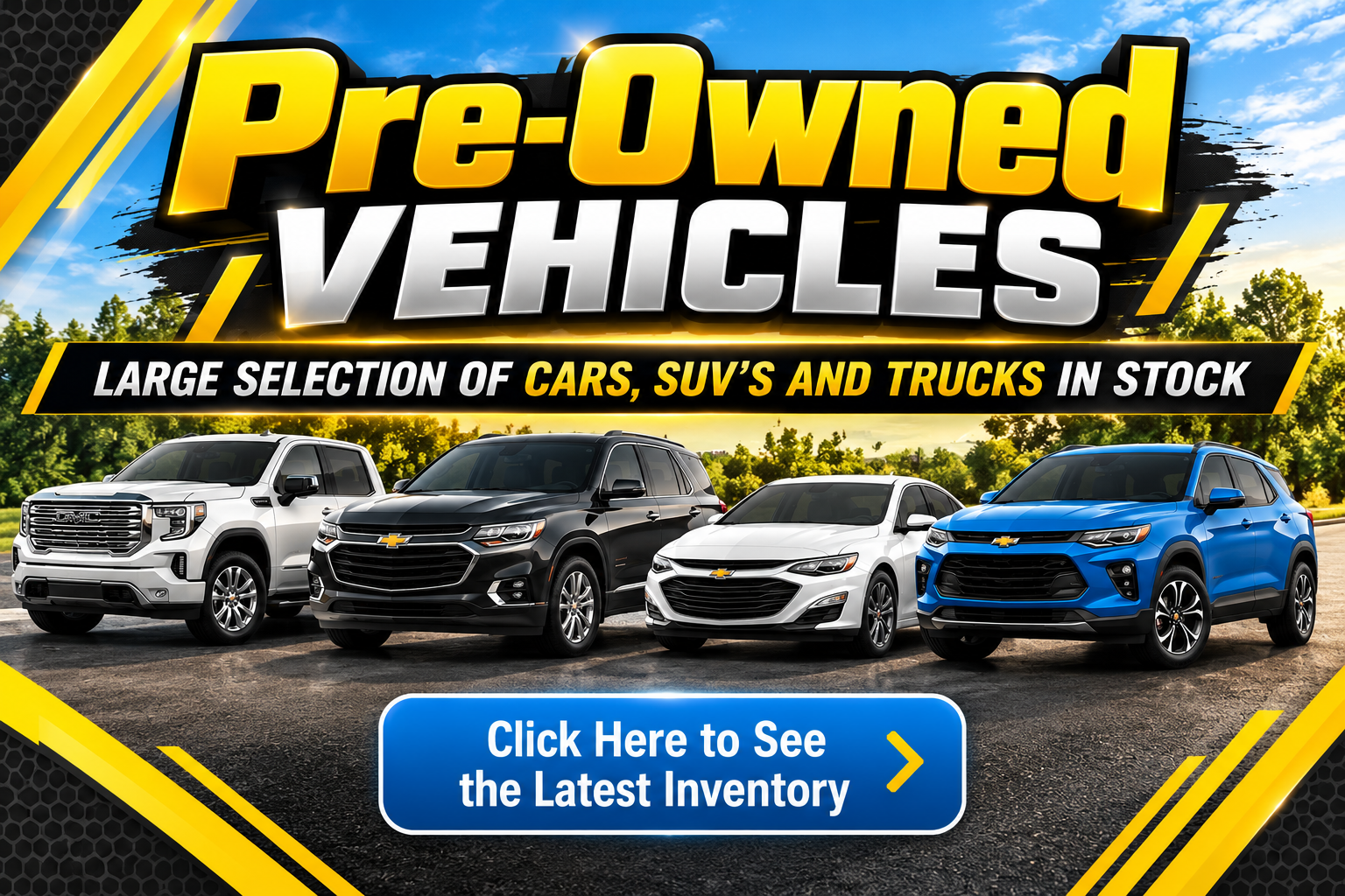 Pre-owned vehicles