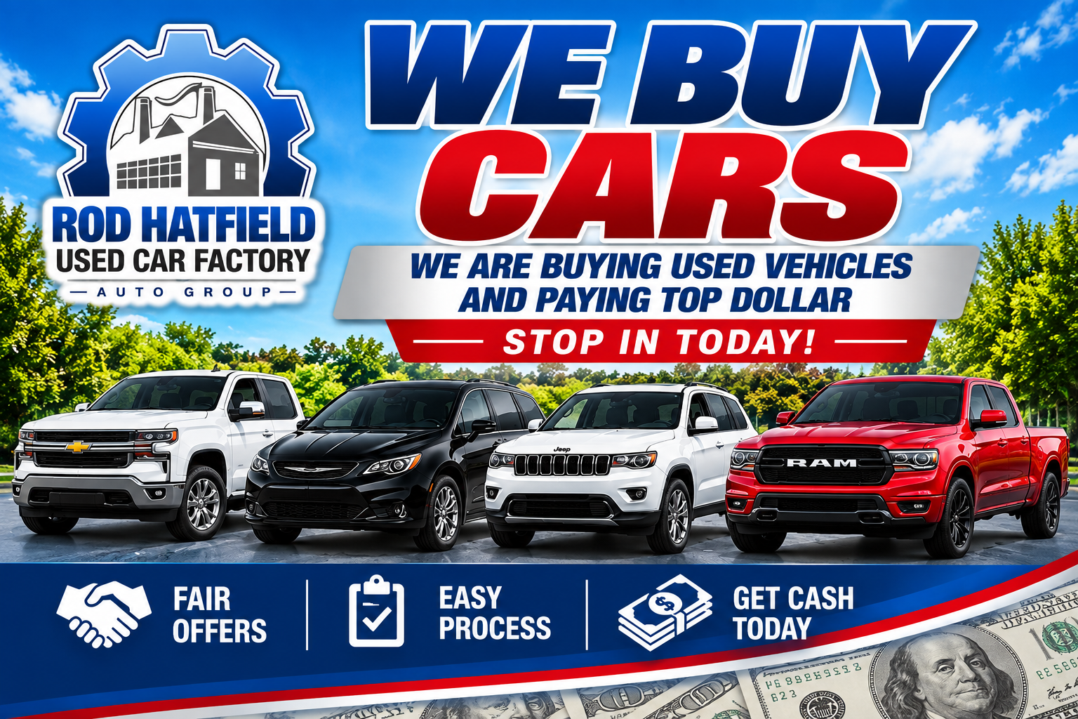 We buy Cars